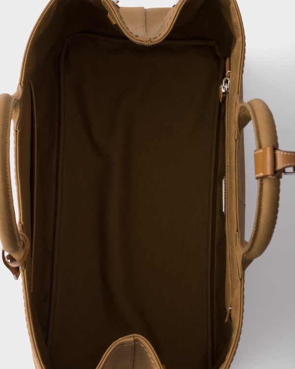 Prada Jardinière extra-large cotton canvas tote bag Prada Jardinière extra-large cotton canvas tote bag