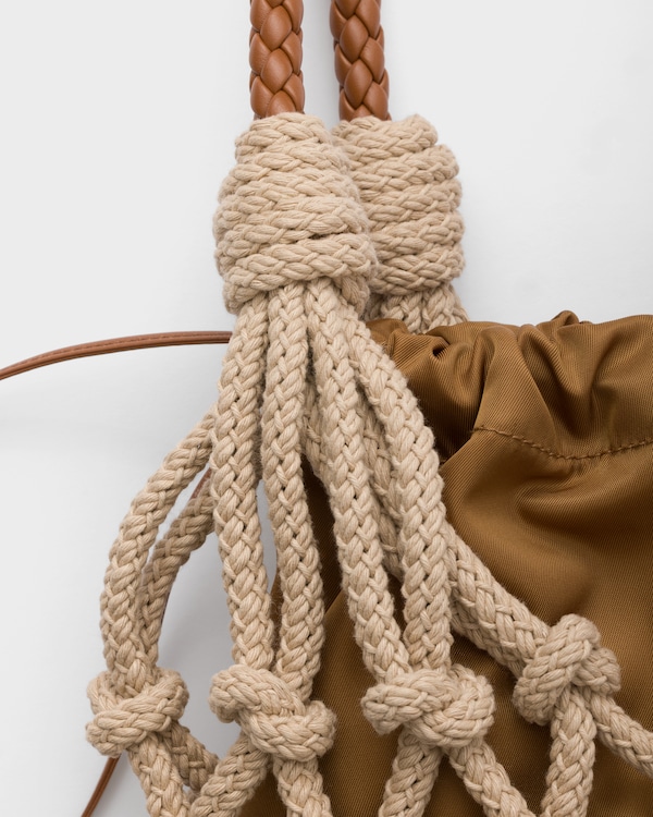 코튼 코드 마크라메 토트백 코튼 코드 마크라메 토트백