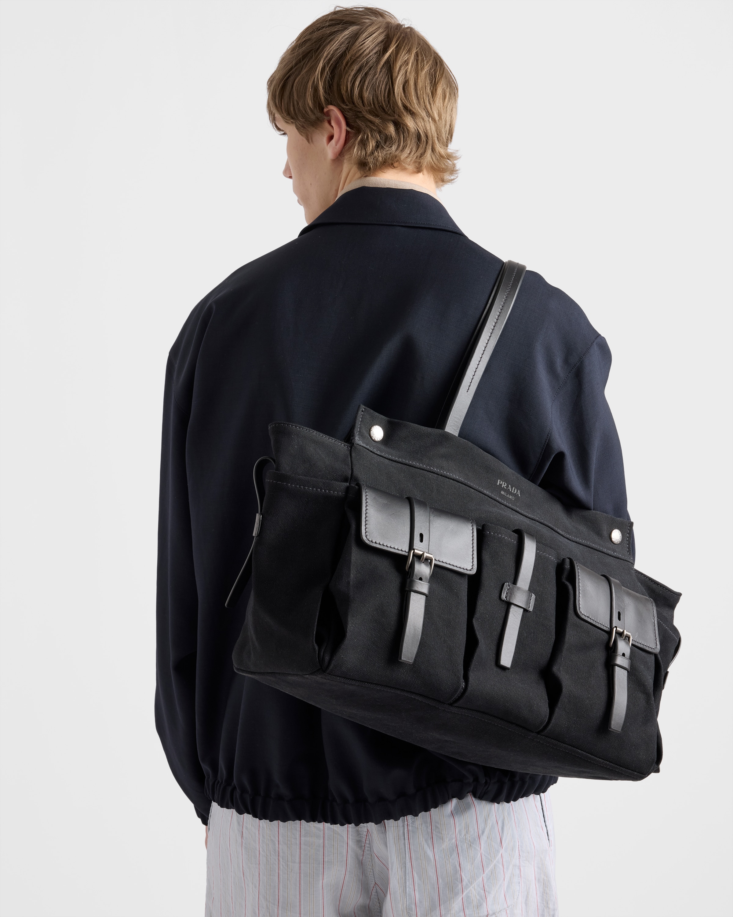 プラダ鍵付きフェルトバッグ プラダ鍵付きフェルトバッグ PRADA