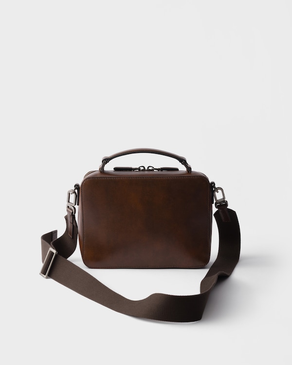 Prada Brique leather bag - Cocoa Brown Prada Brique leather bag - Cocoa Brown