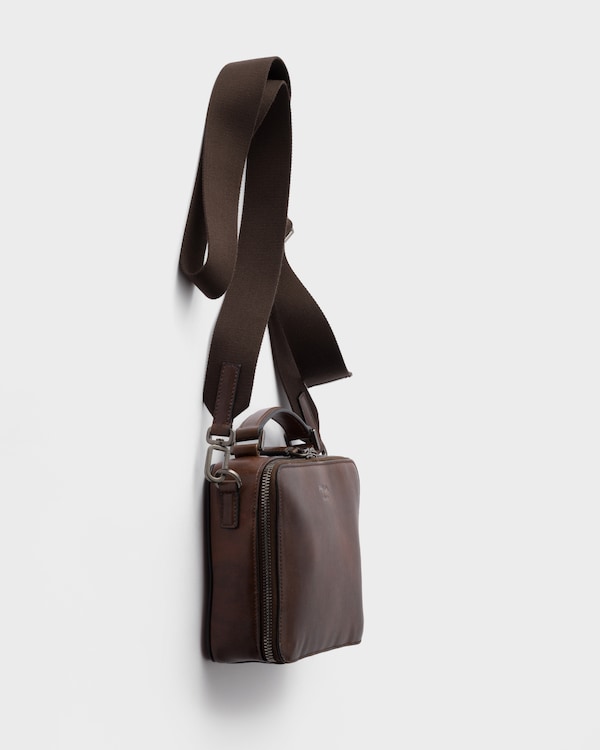 Prada Brique leather bag - Cocoa Brown Prada Brique leather bag - Cocoa Brown