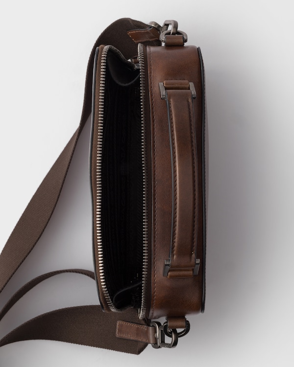 Prada Brique leather bag - Cocoa Brown Prada Brique leather bag - Cocoa Brown