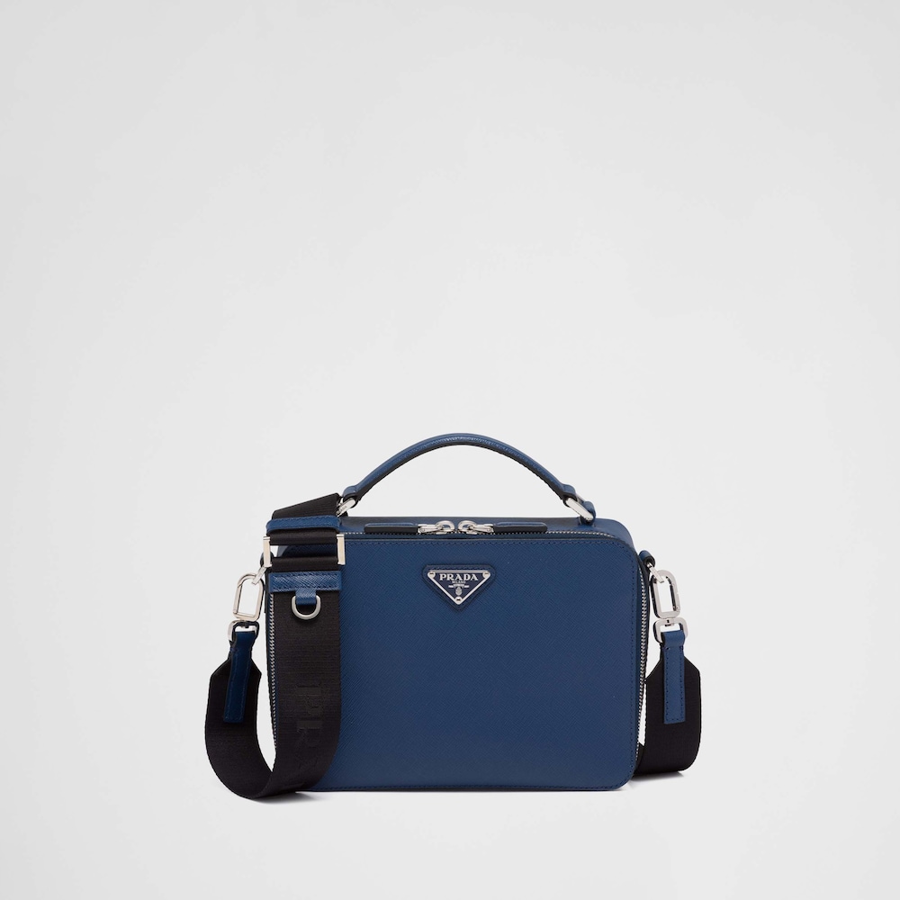 Prada Prada Brique Saffiano皮革手袋 1