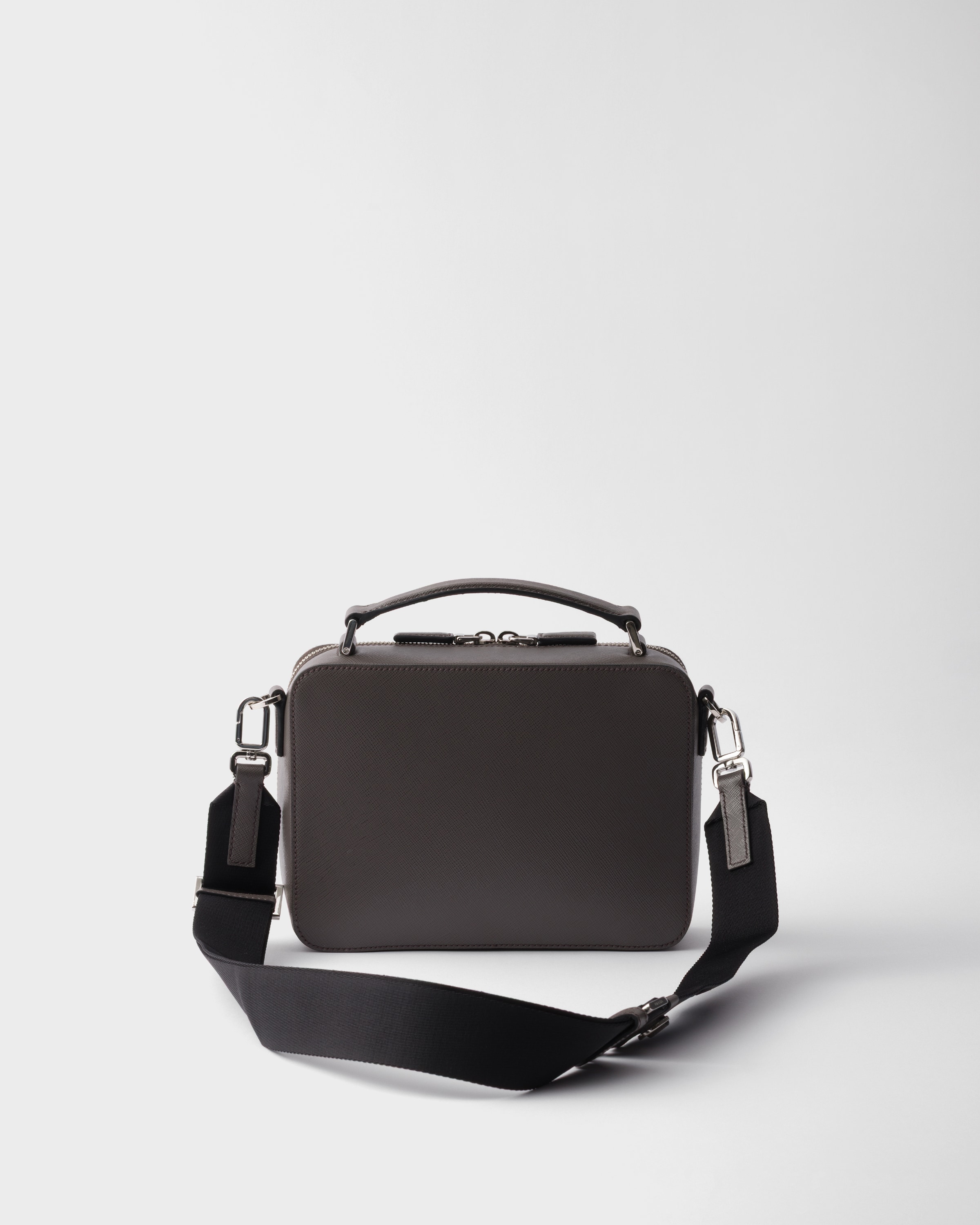 【セール】福袋のファッション通販 ブリック プラダ グレー サフィアーノレザーバッグ PRADA | バッグ