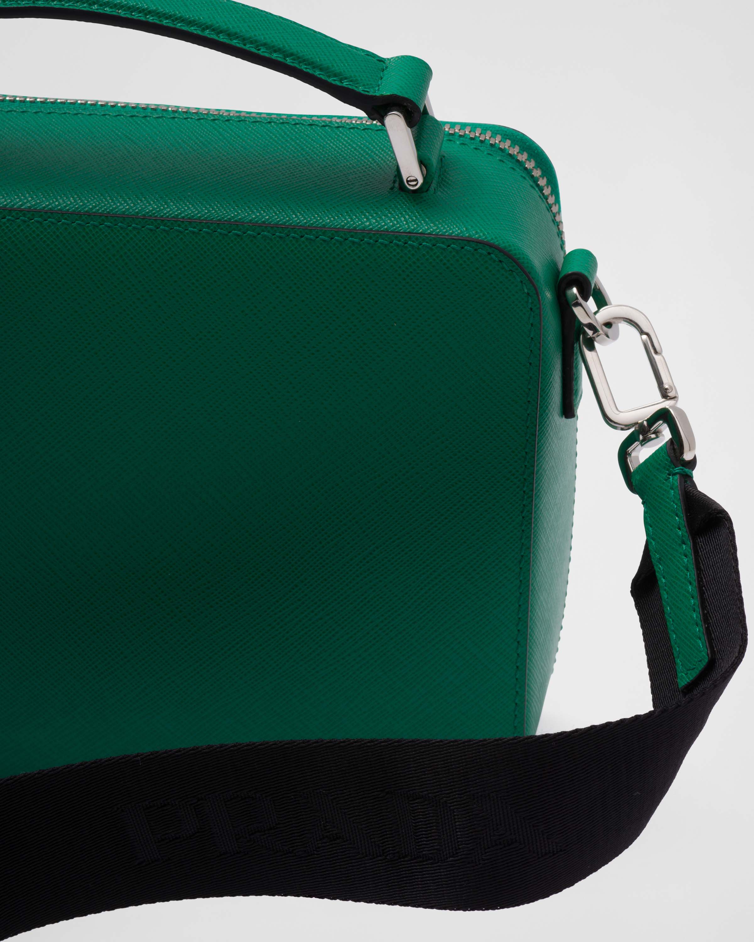 Prada حقيبة Prada Brique من جلد سافيانو 8