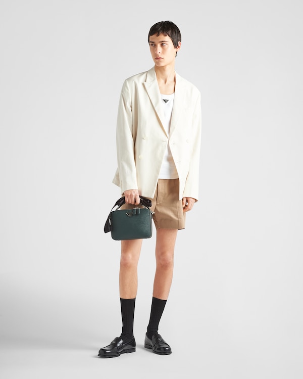 Prada Brique Tasche aus Saffiano-Leder Prada Brique Tasche aus Saffiano-Leder