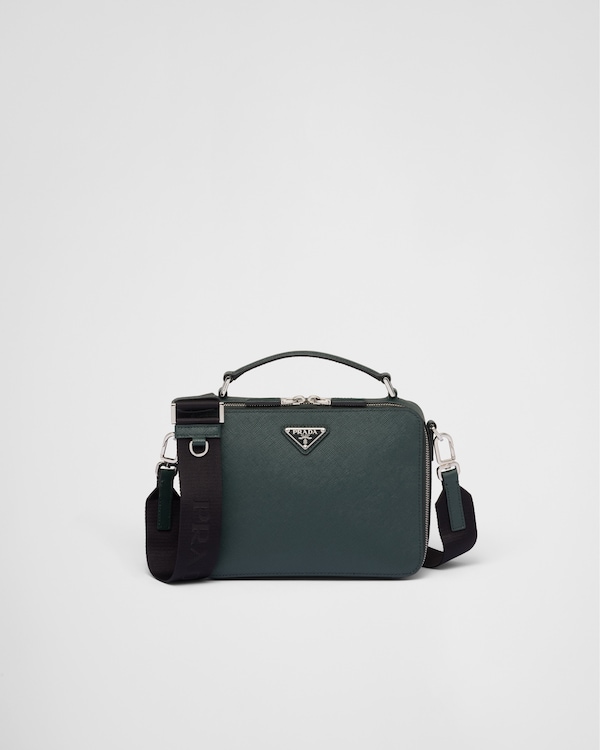 Prada Brique Tasche aus Saffiano-Leder Prada Brique Tasche aus Saffiano-Leder