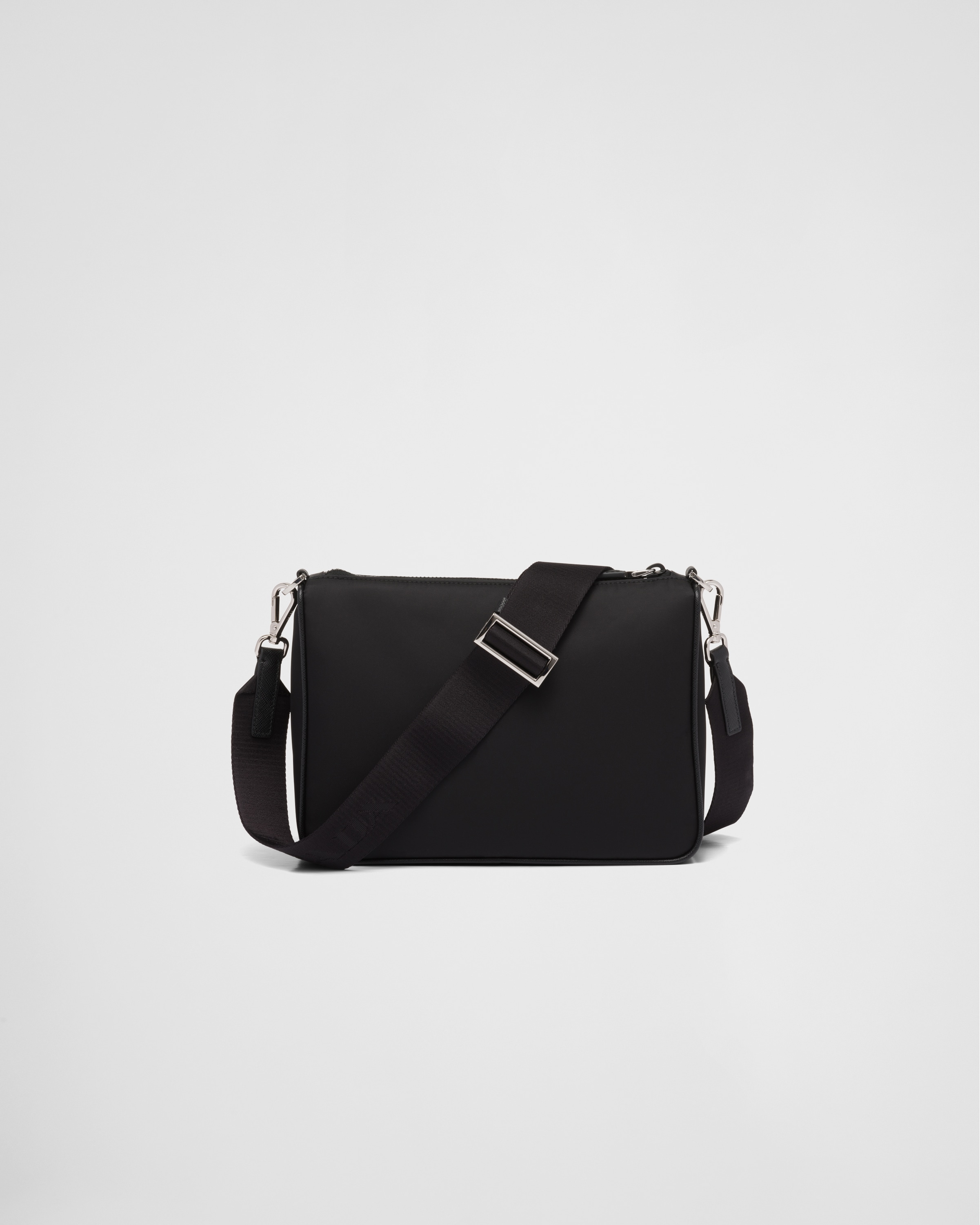 Prada men's saffiano sales leather shoulder bag