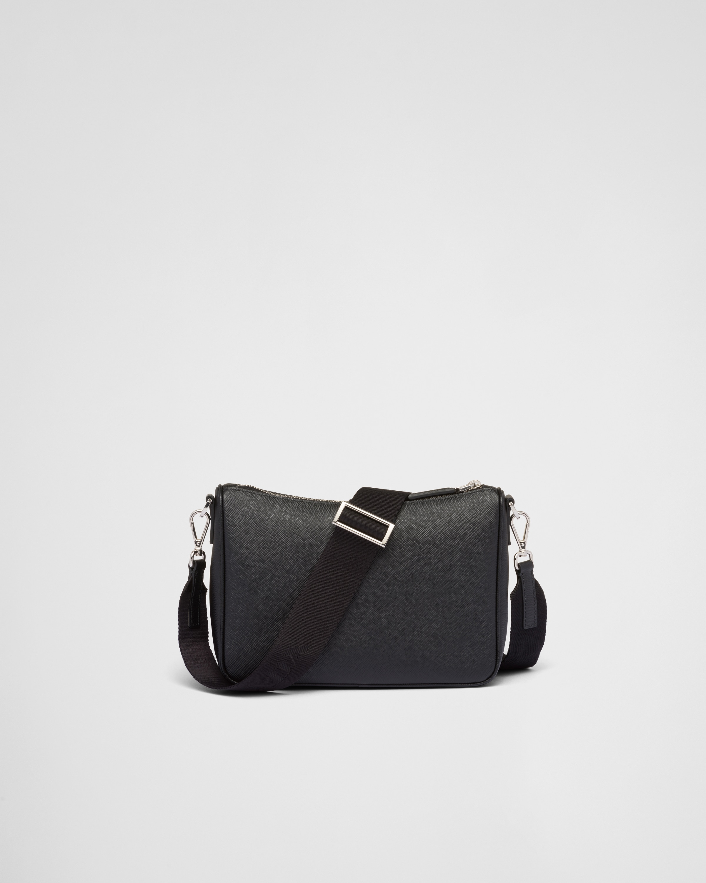 Prada men's saffiano online leather shoulder bag