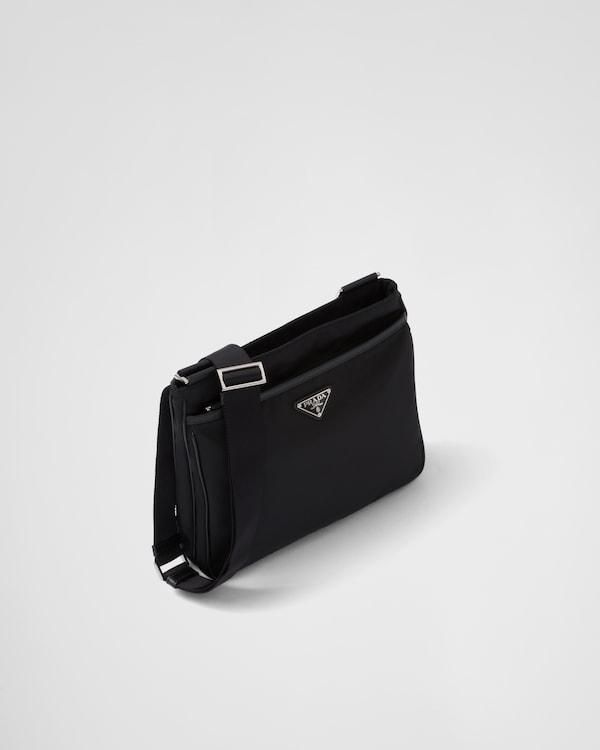 Re-Nylon and Saffiano shoulder bag Re-Nylon and Saffiano shoulder bag