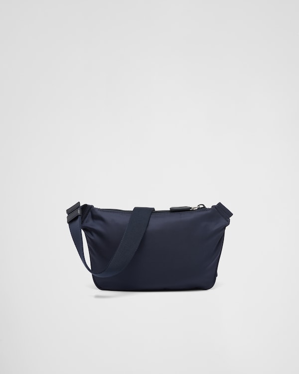 Re-Nylon and Saffiano leather shoulder bag Re-Nylon and Saffiano leather shoulder bag