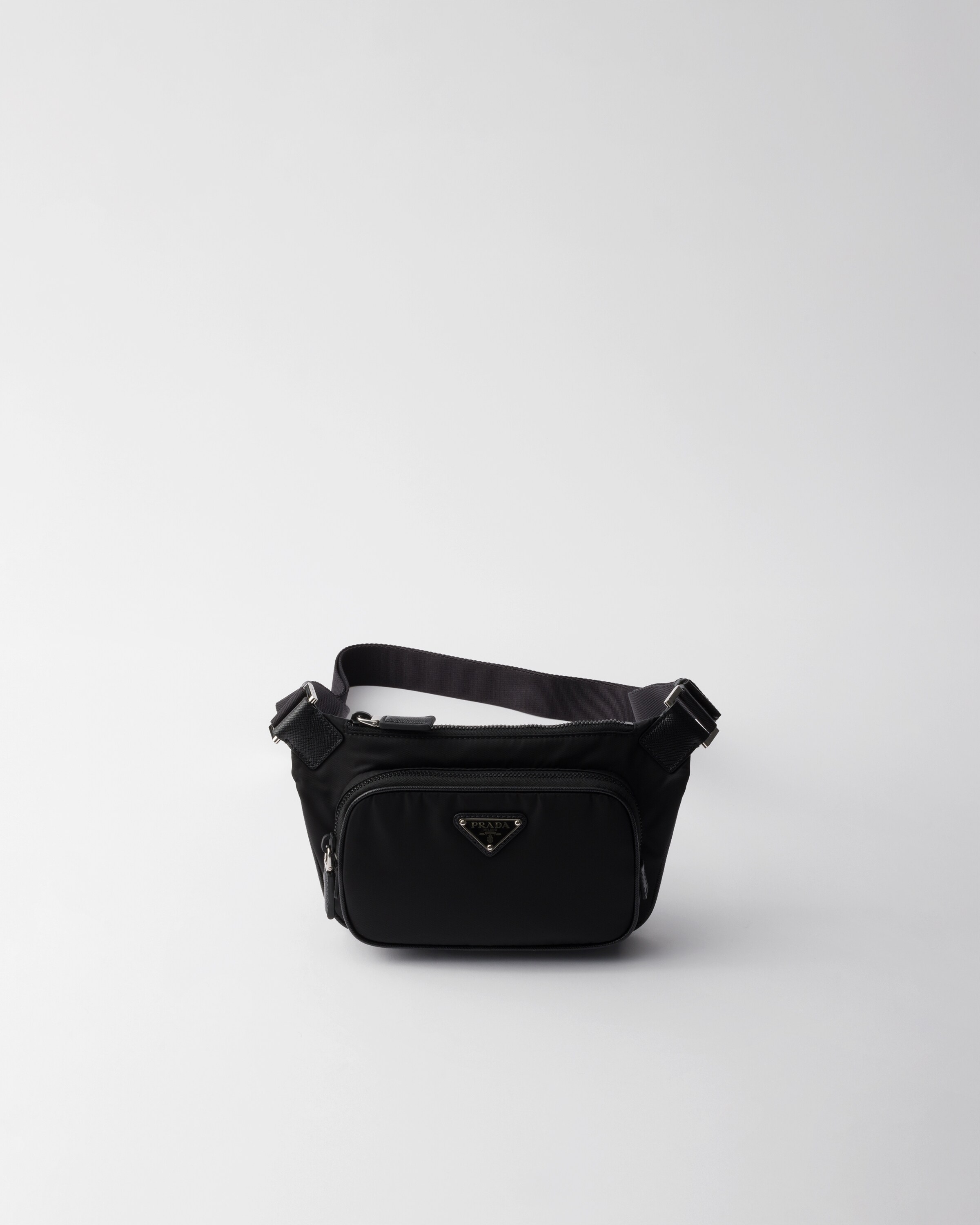 Prada Re-nylon And Saffiano Leather Shoulder Bag