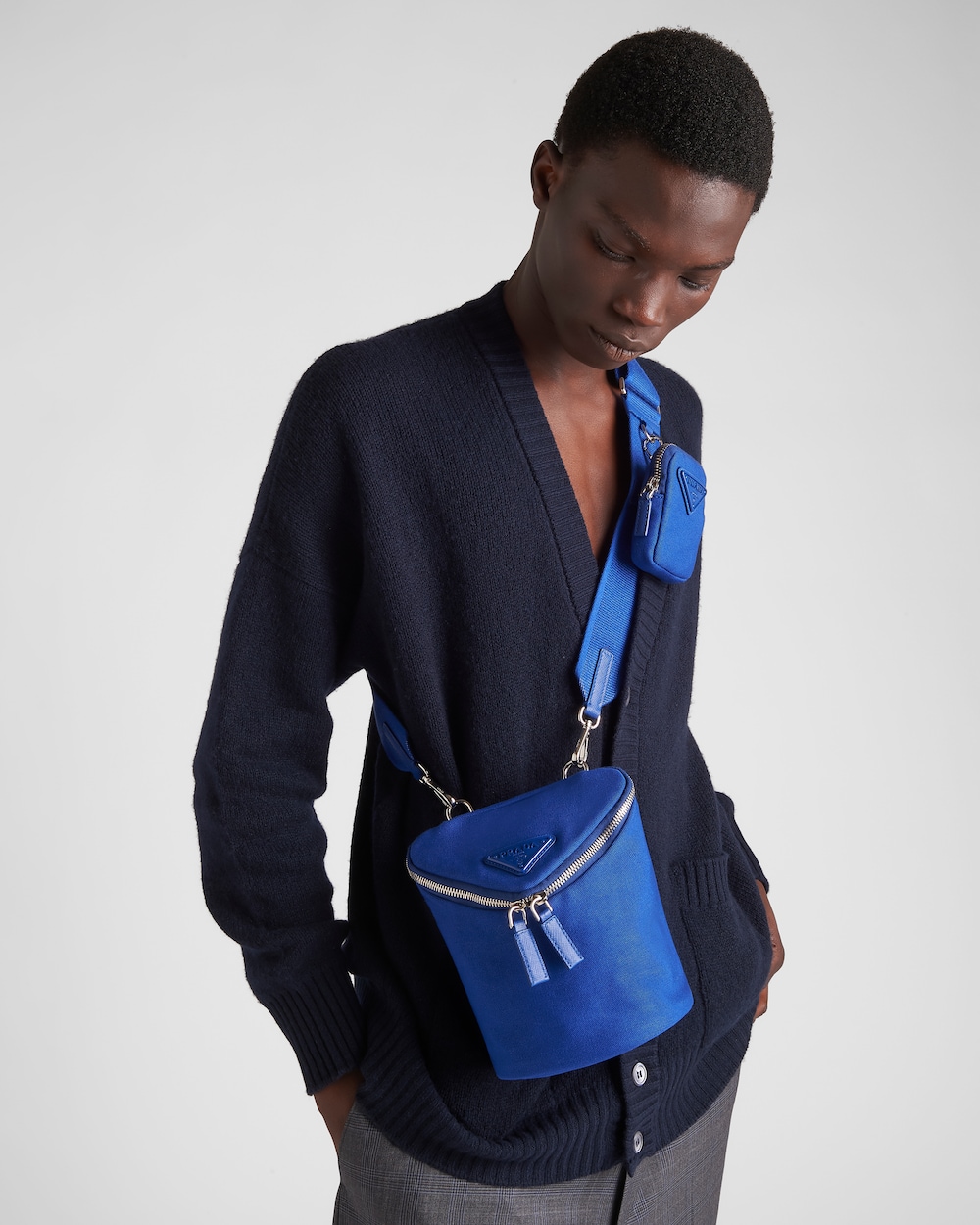 Prada canvas crossbody bag clearance