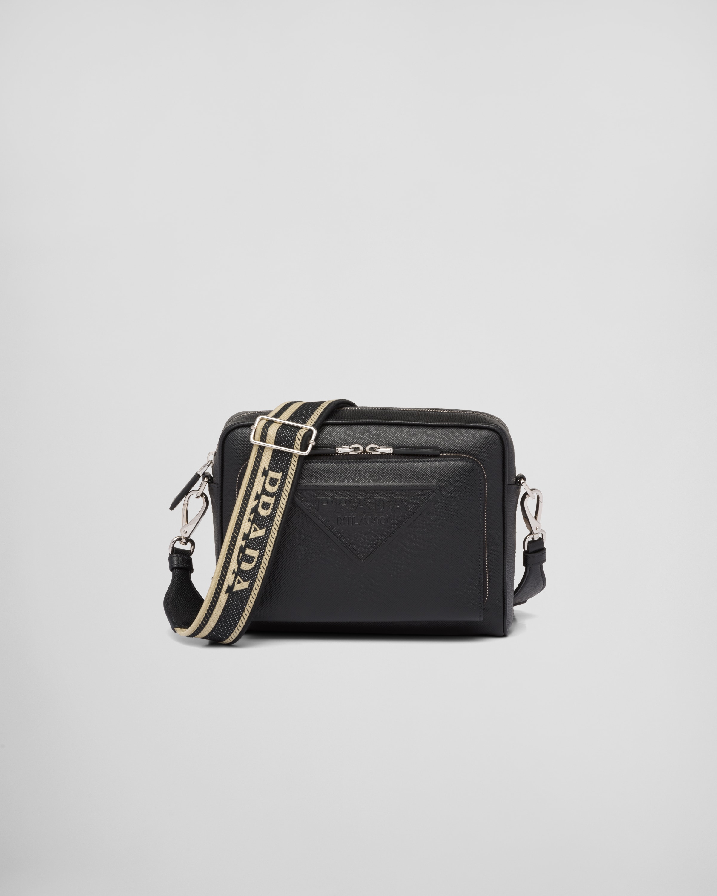 Prada Saffiano Leather Shoulder Bag