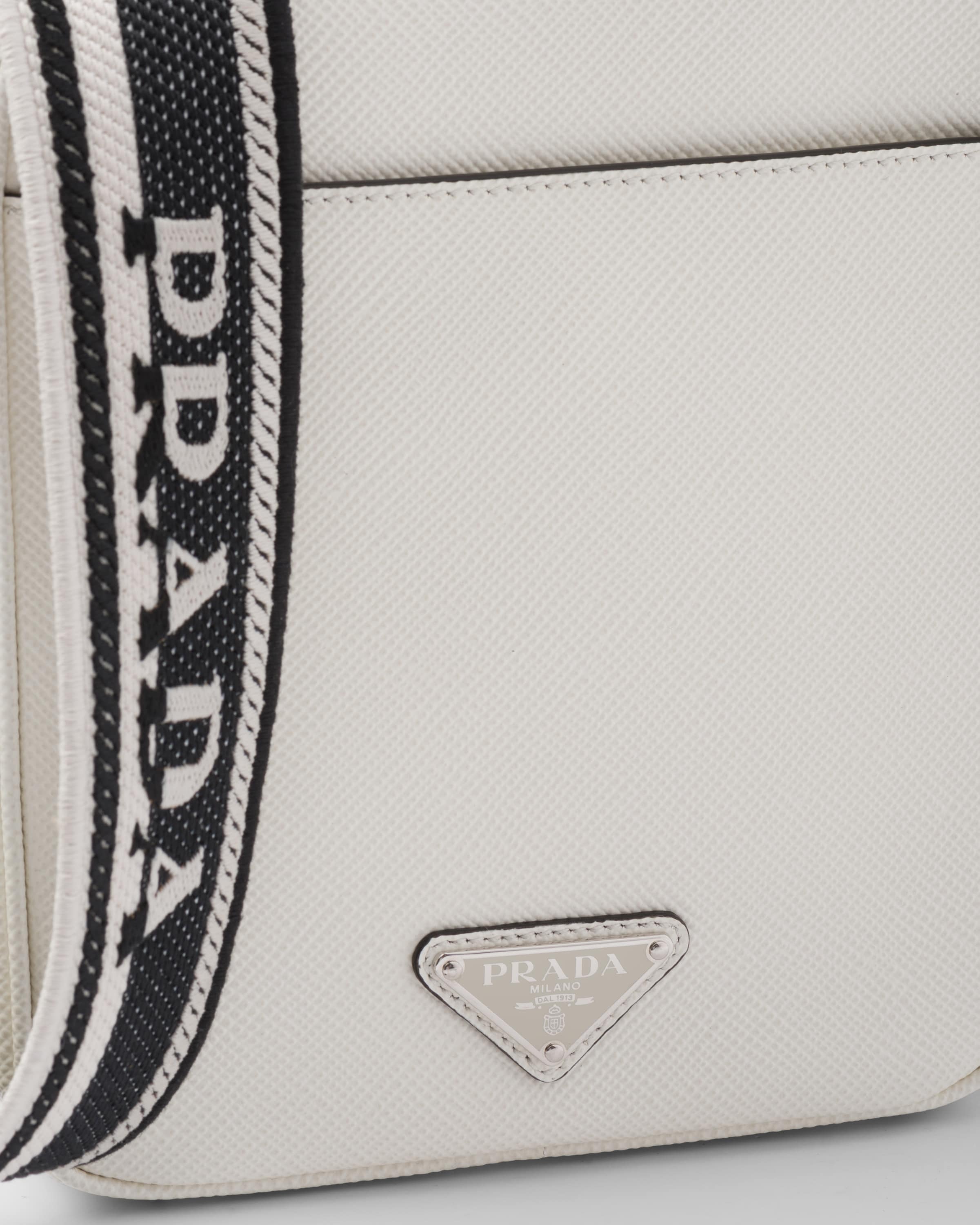 White prada shoulder discount bag