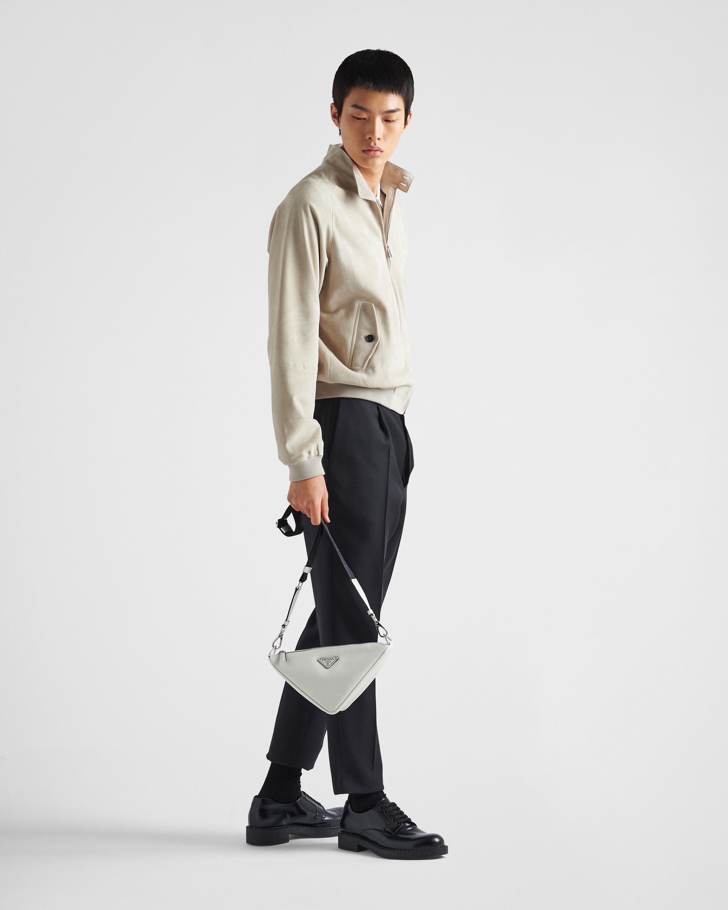 Prada Prada Triangle leather bag 8