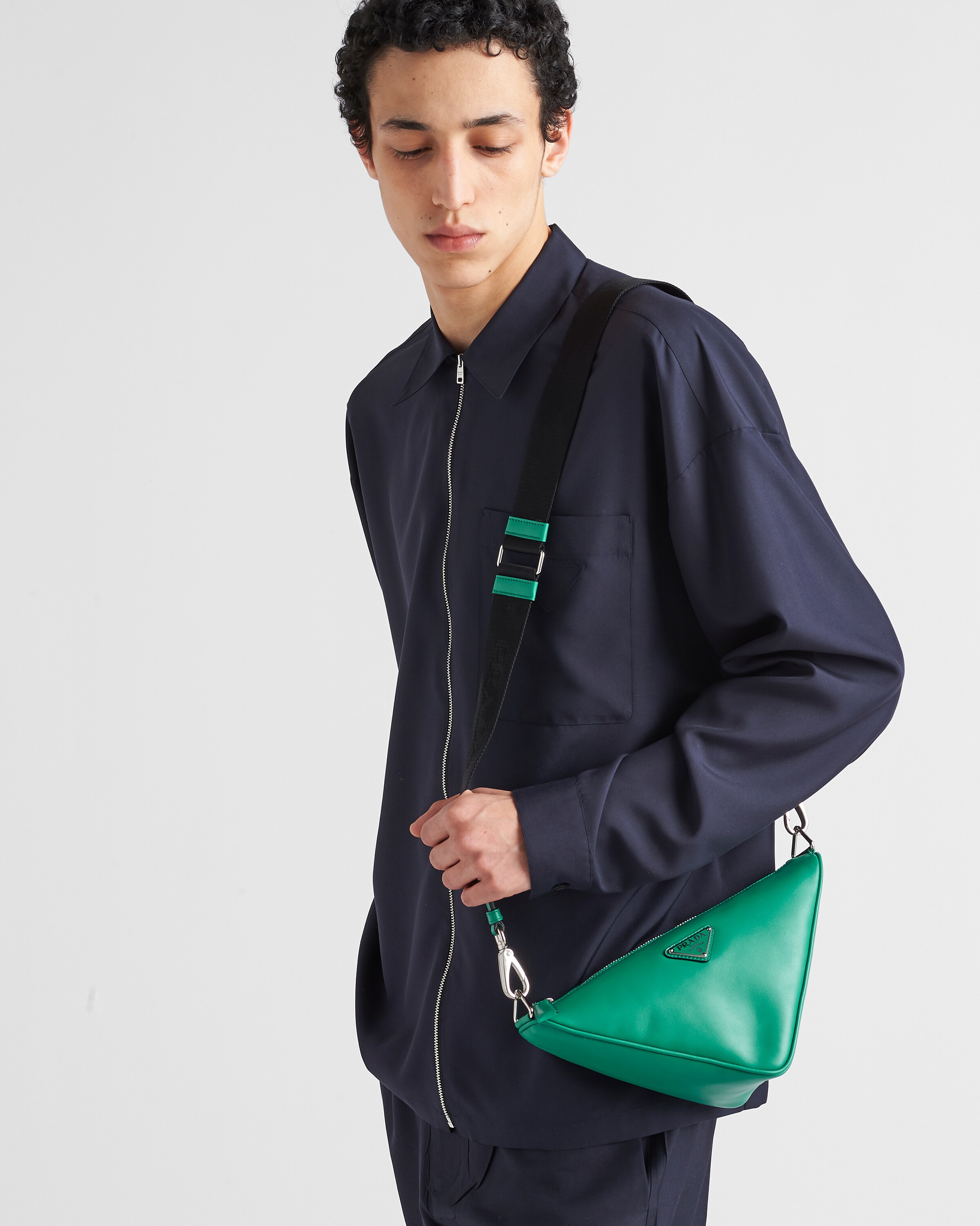 Prada Prada Triangle leather bag 2