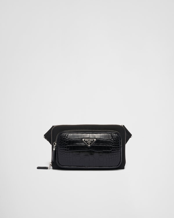 PRADA - □中古□ プラダ ショルダー バッグ クロコ
