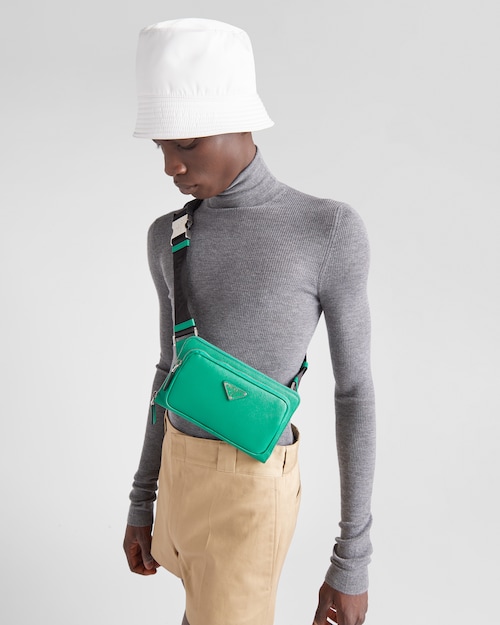 Prada Saffiano leather shoulder bag 2