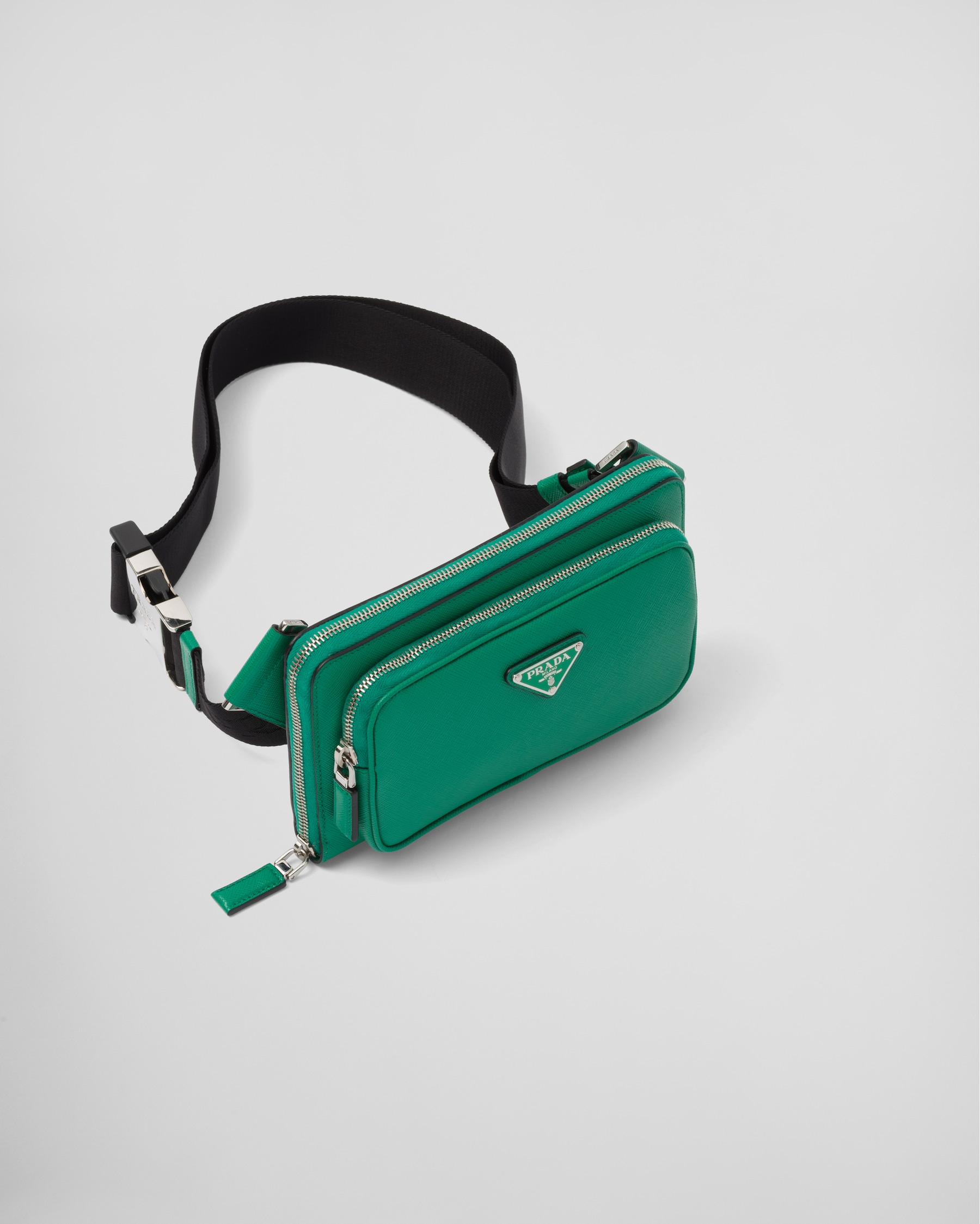 Mango Saffiano Leather Belt Bag PRADA