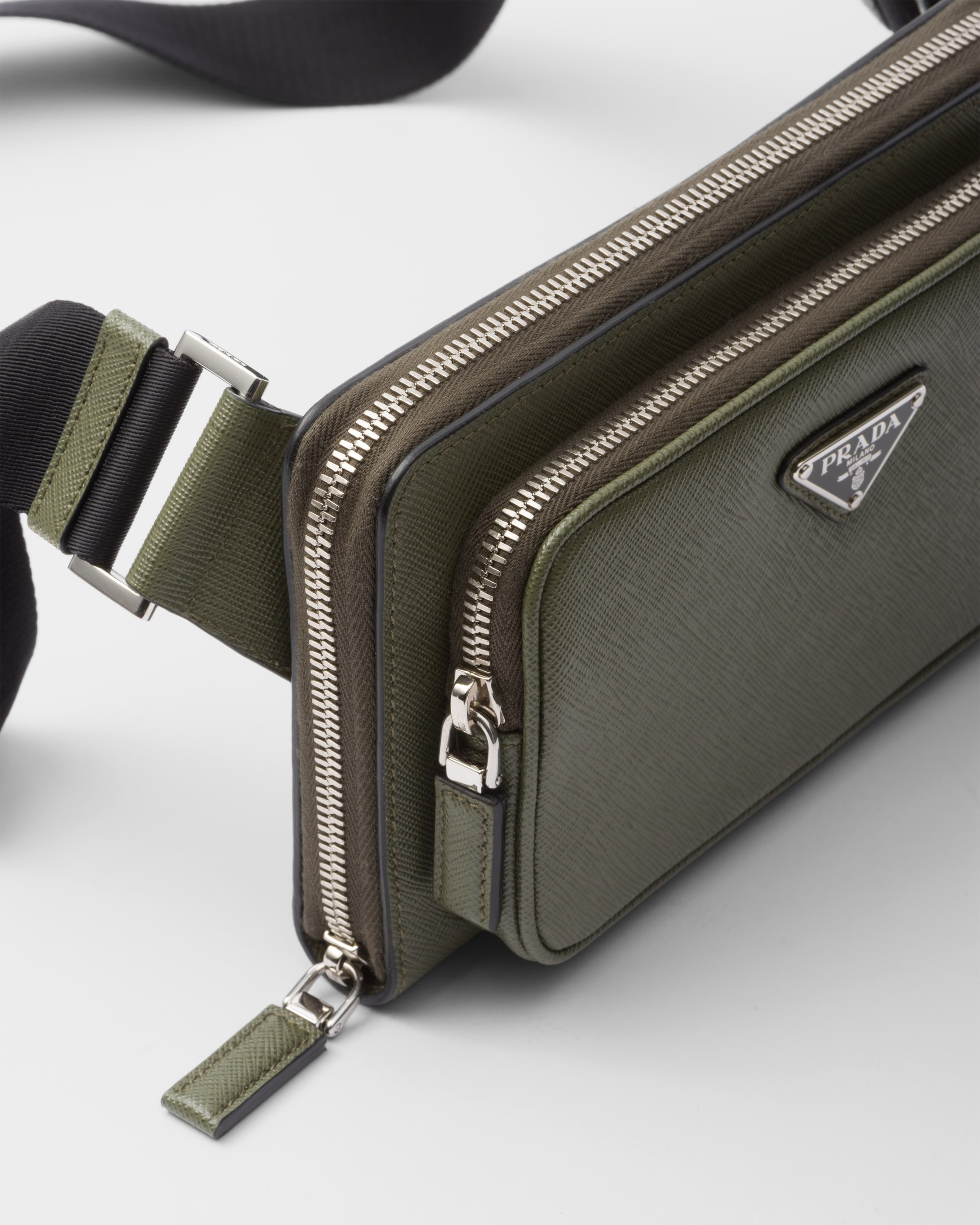 Prada saffiano leather belt bag cheap
