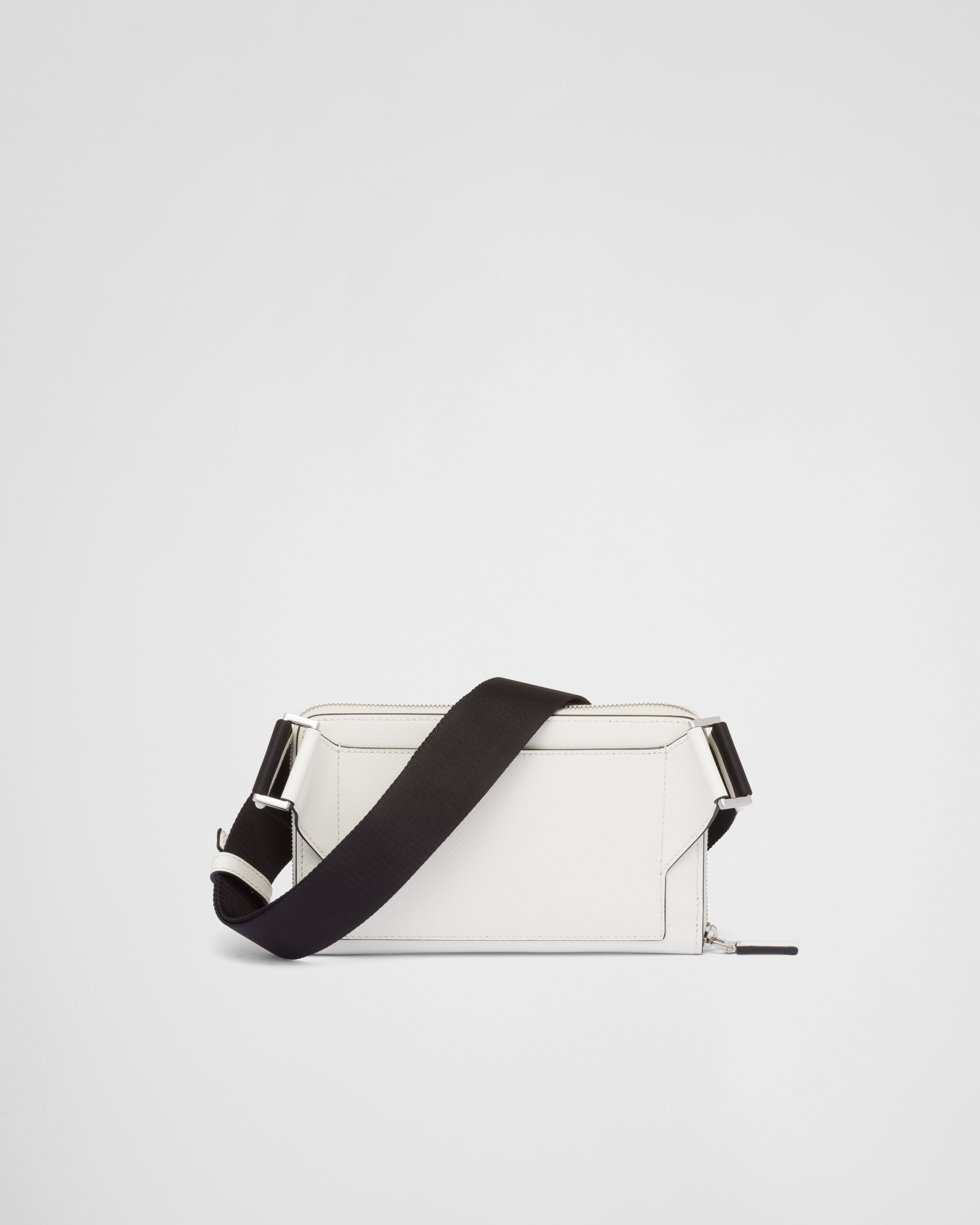 【ヴィンテージ】Rank:A☆PRADA サピアノ ベルトバッグ 2VH156 Black Saffiano Leather Belt Bag | PRADA