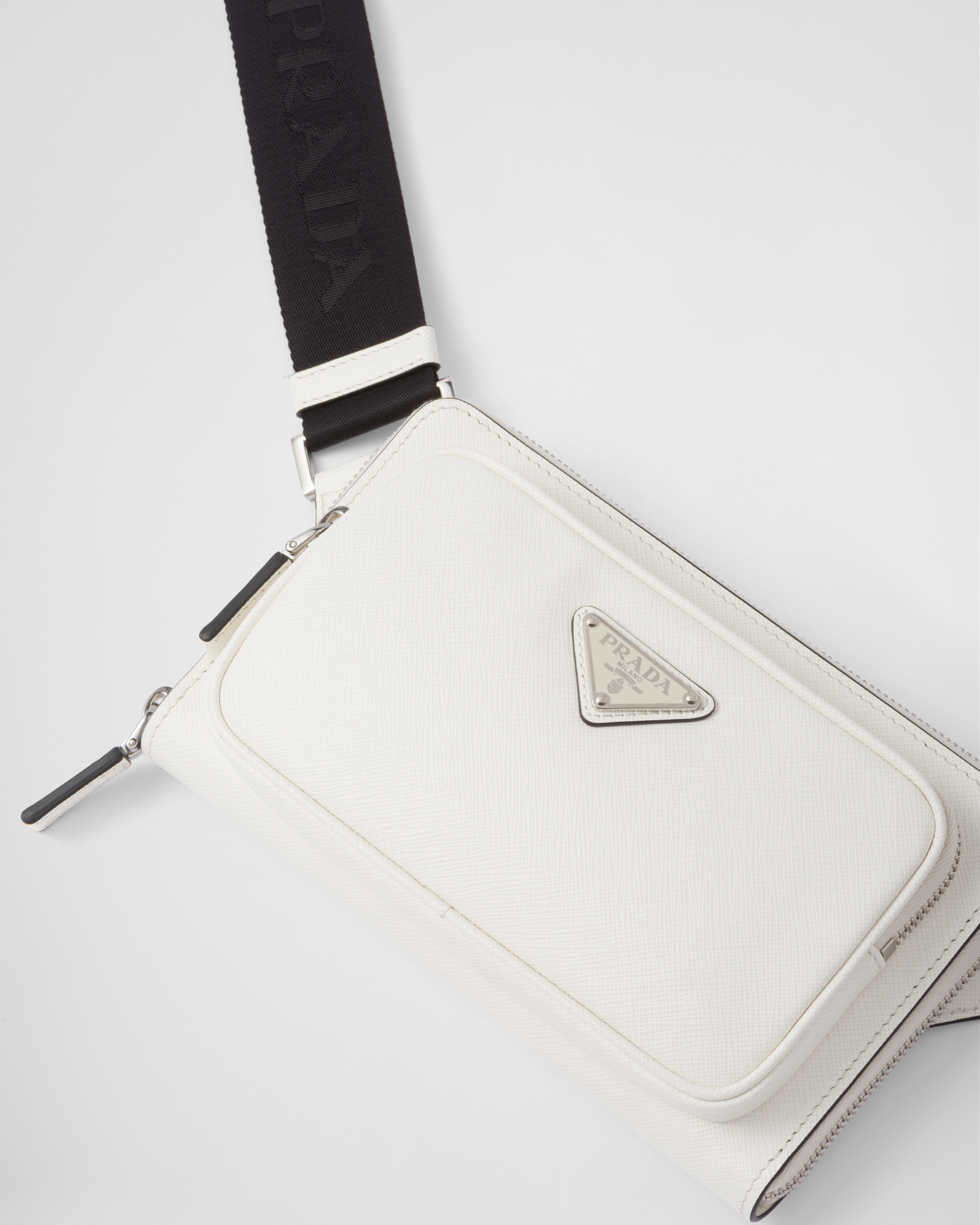 Prada white belt bag online