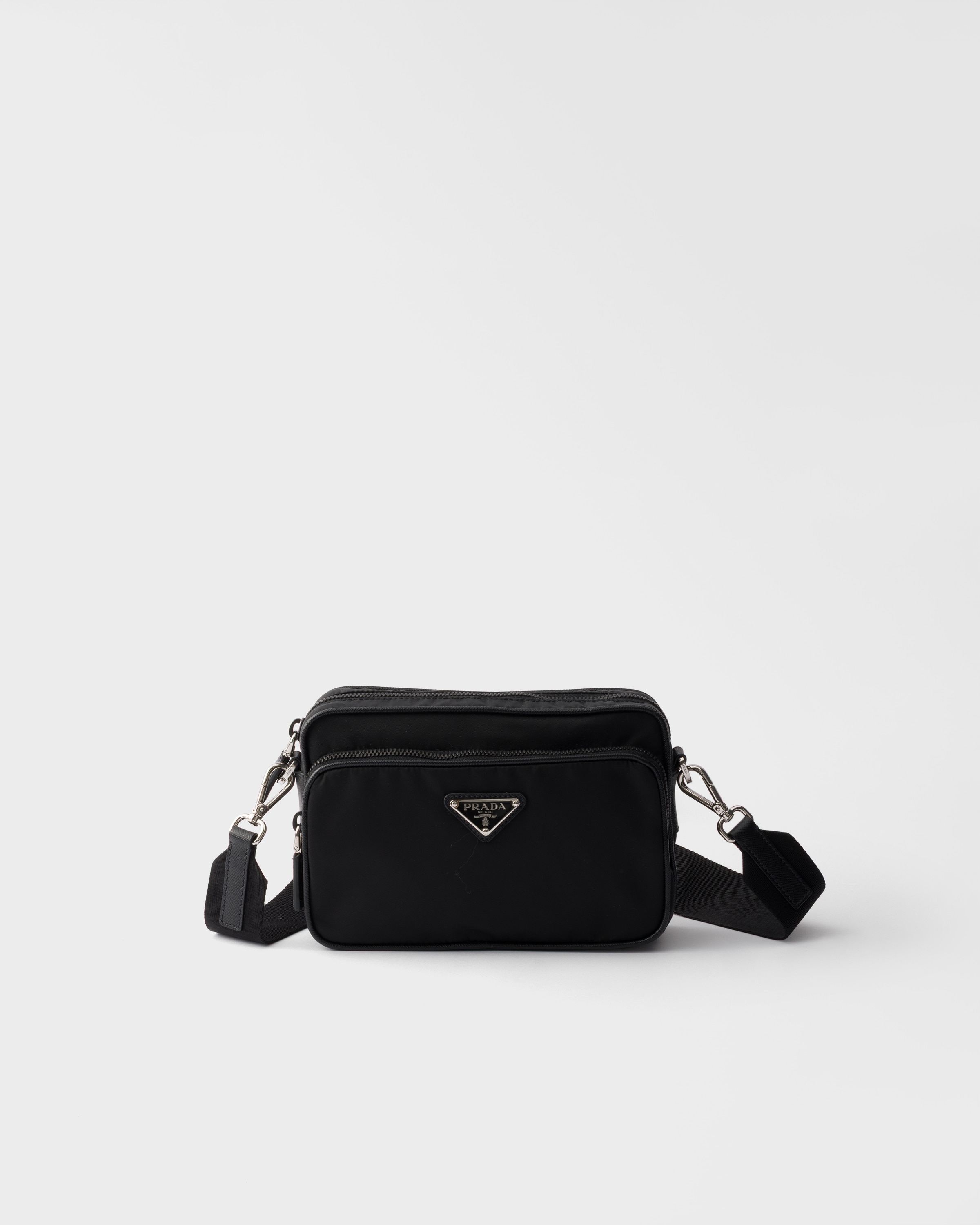 Prada Re-Nylon and Saffiano leather shoulder bag