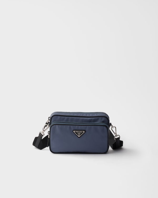 Borsa a tracolla in Re-Nylon e Saffiano - Aviazione Borsa a tracolla in Re-Nylon e Saffiano - Aviazione