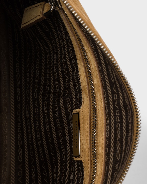 Sac à bandoulière en suède Sac à bandoulière en suède