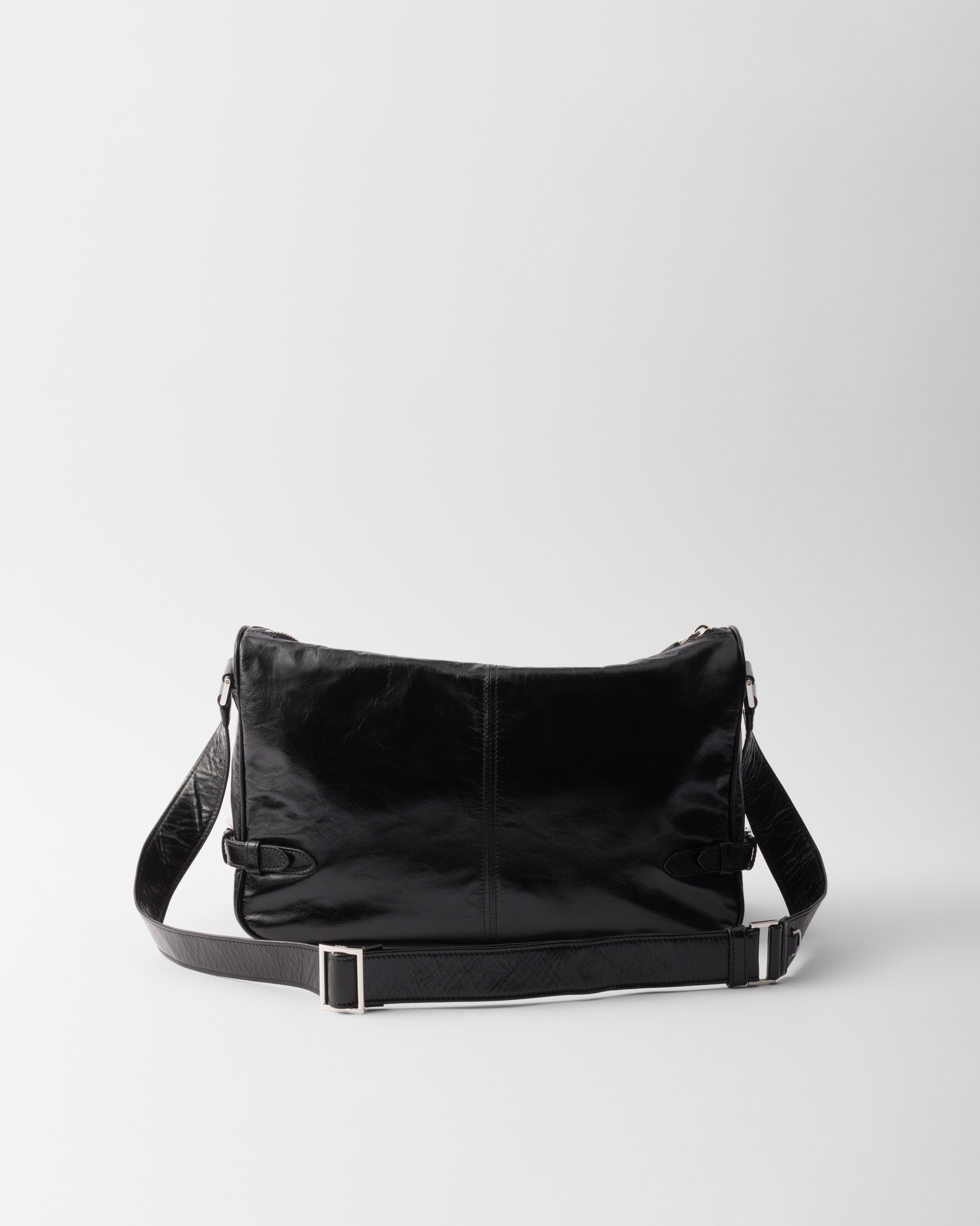 ショルダーバッグ PRADA 2VH178_2CYS_F03BH LEAHTER SHOULDER BAG Black Medium Leather Shoulder Bag | PRADA