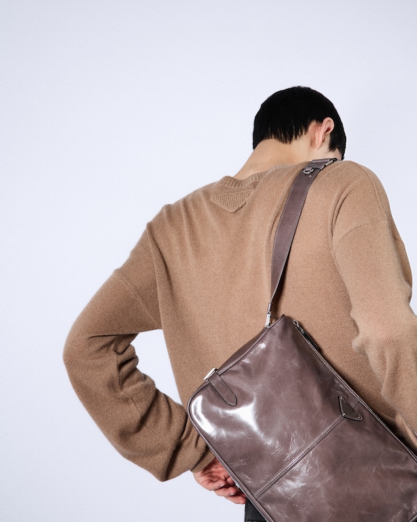 Leather shoulder bag Leather shoulder bag