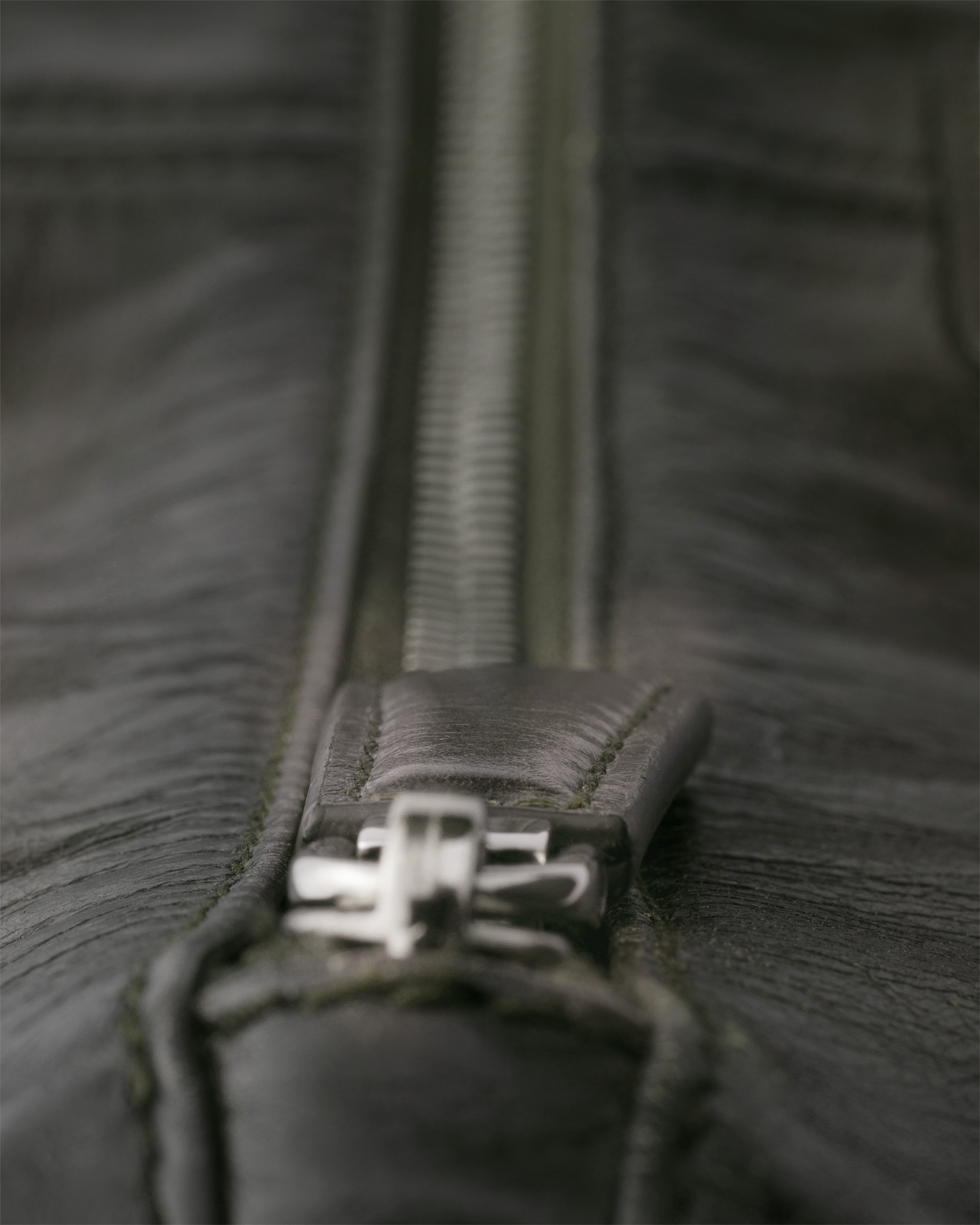 Forest Antiqued leather zipper shoulder bag | PRADA - United States