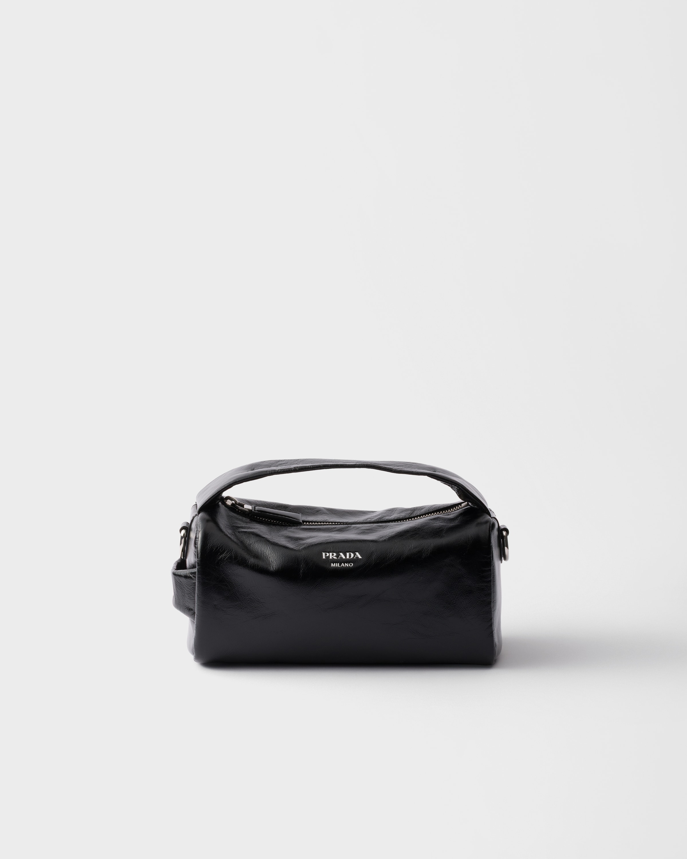 Leather shoulder bag