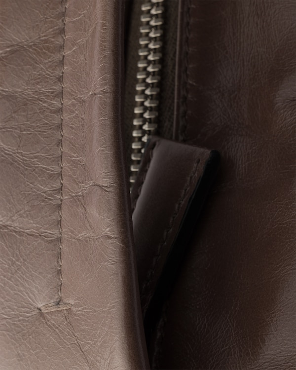 Leather shoulder bag - Clay Leather shoulder bag - Clay