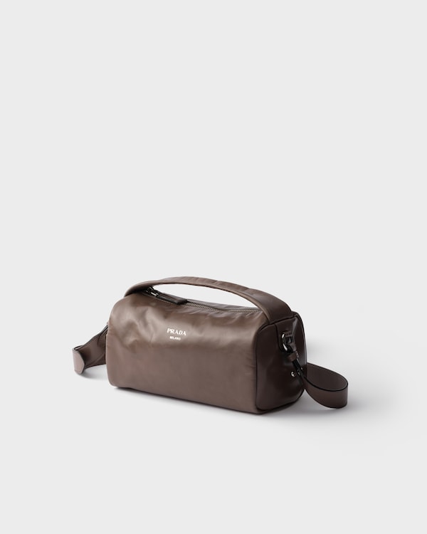Leather shoulder bag - Clay Leather shoulder bag - Clay