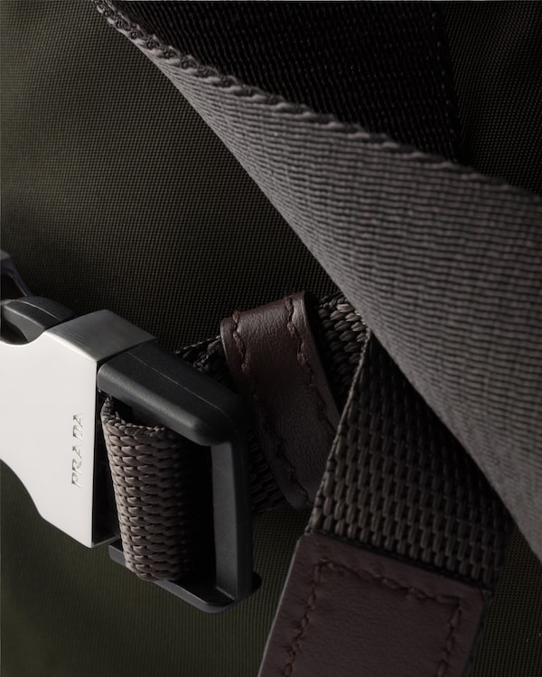 Prada Speedrock Re-Nylon and leather shoulder bag Prada Speedrock Re-Nylon and leather shoulder bag