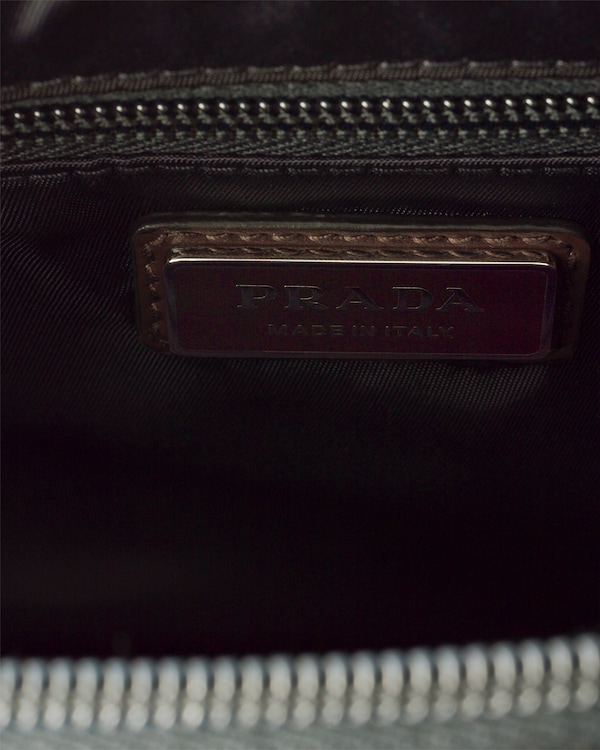 Prada Speedrock Re-Nylon and leather shoulder bag Prada Speedrock Re-Nylon and leather shoulder bag