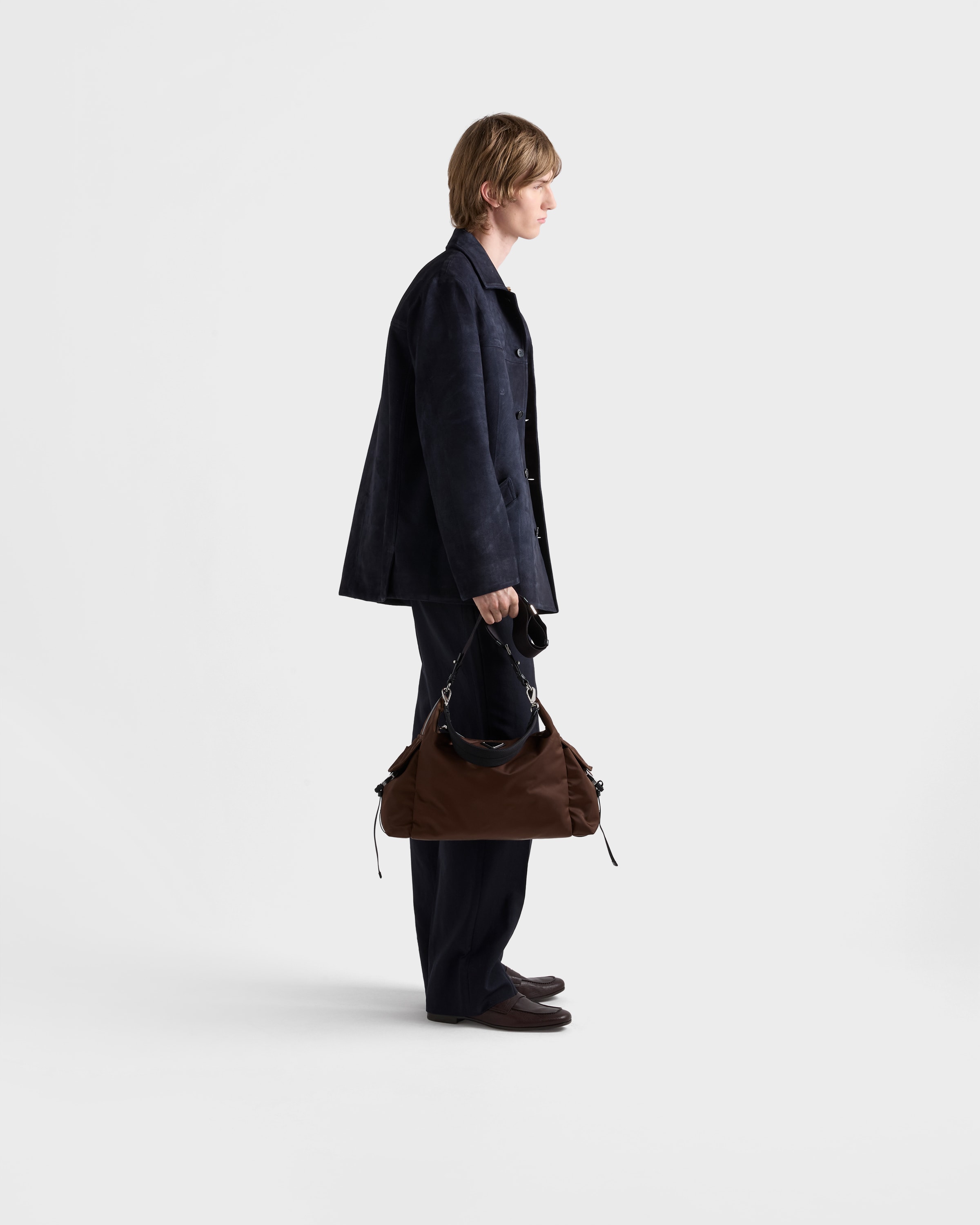 Sienna Prada Explore Re-nylon And Leather Bag | PRADA - United States