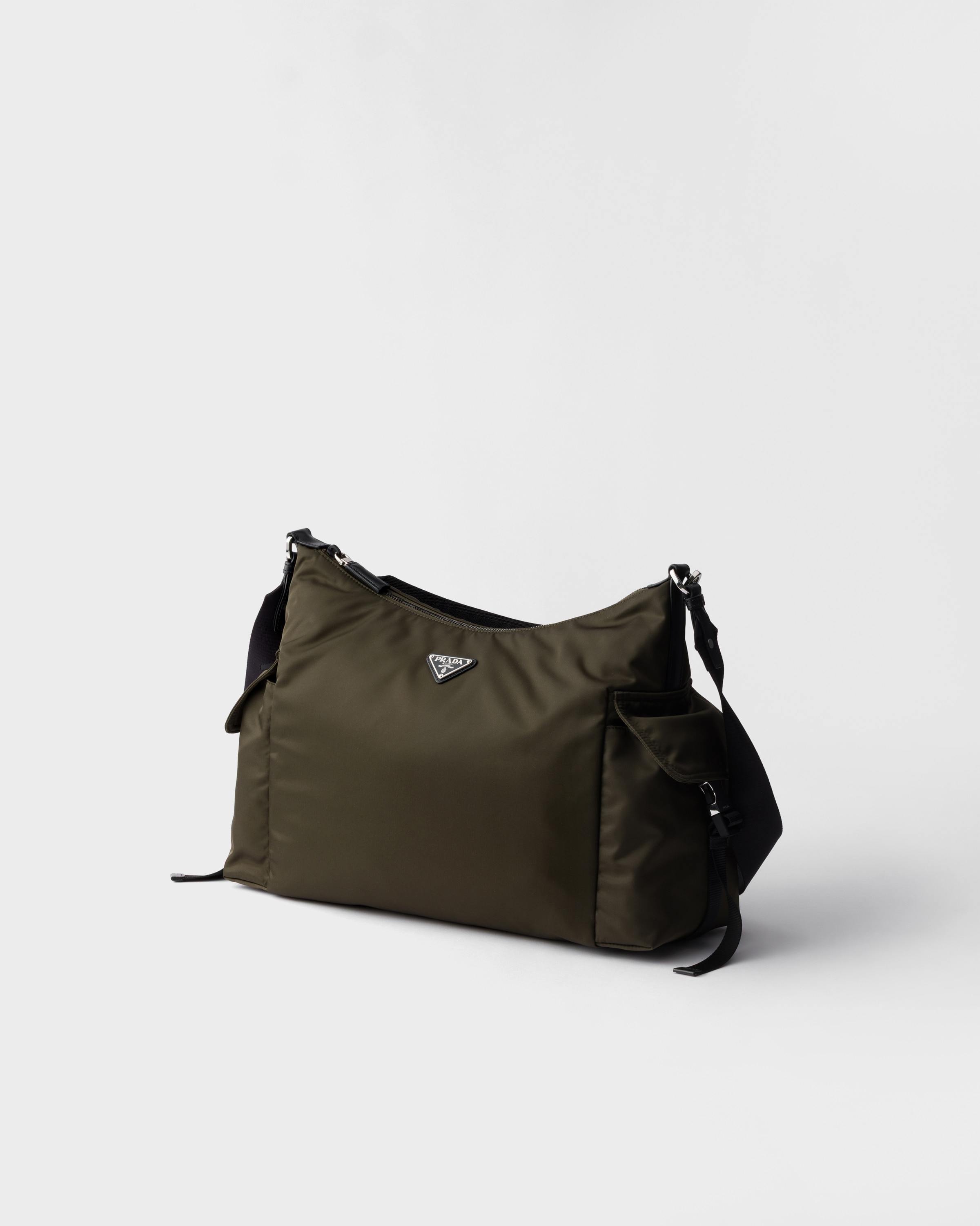 Forest Prada Explore Re-nylon And Leather Bag | PRADA - United States