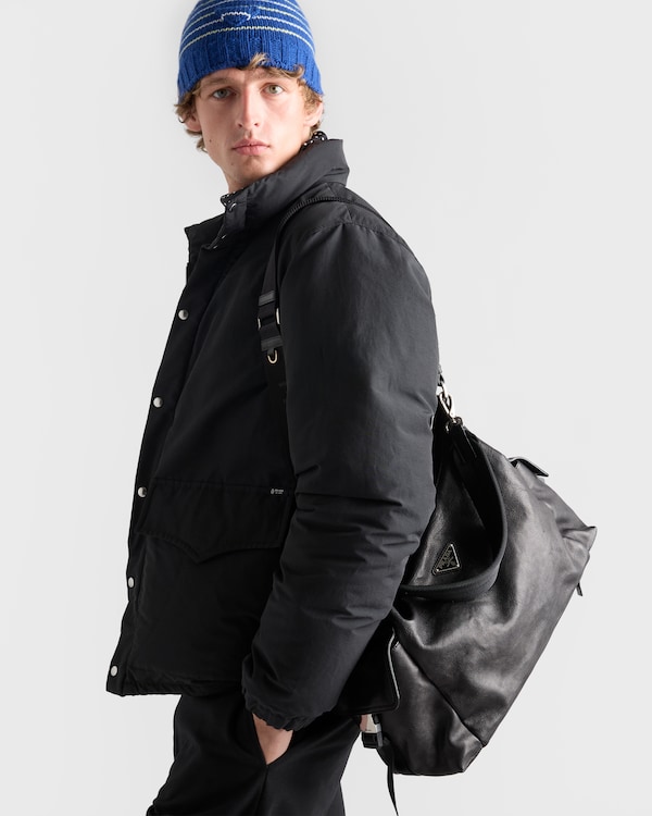 Prada Explore leather shoulder bag - Black Prada Explore leather shoulder bag - Black