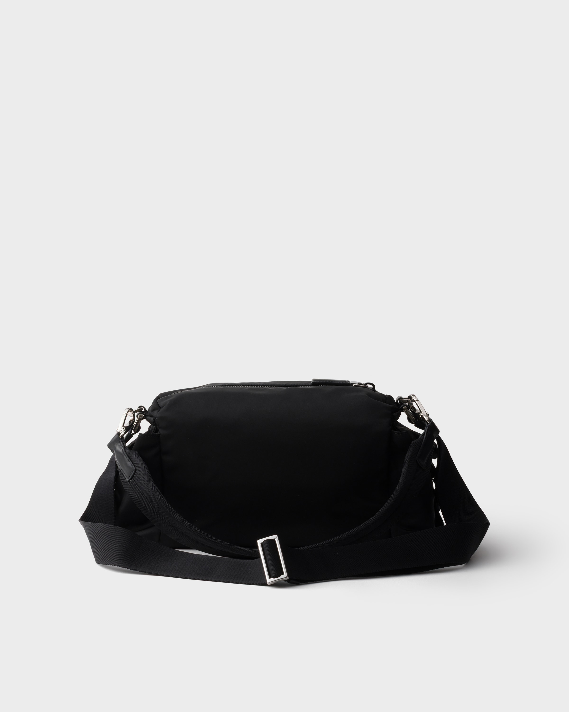 Black Prada Explore Re-nylon And Leather Bag | PRADA - Japan