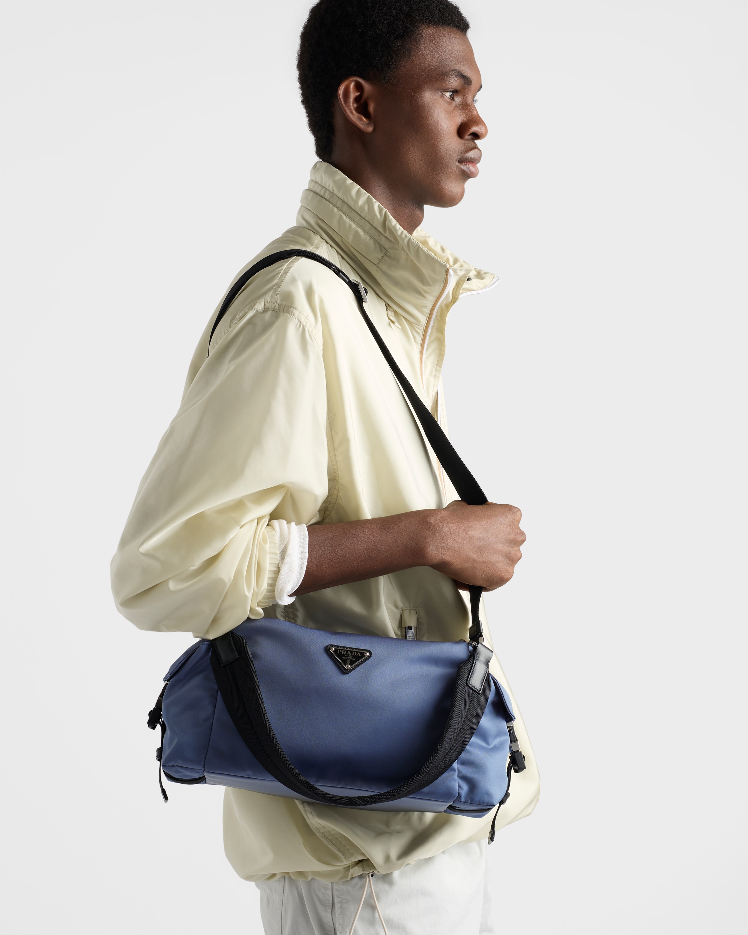 レアカラー⭐︎PRADAライトブルー ナイロン ショルダーバッグ 楽天市場】【10%OFF】 プラダ ショルダーバッグ ミニ ナイロン