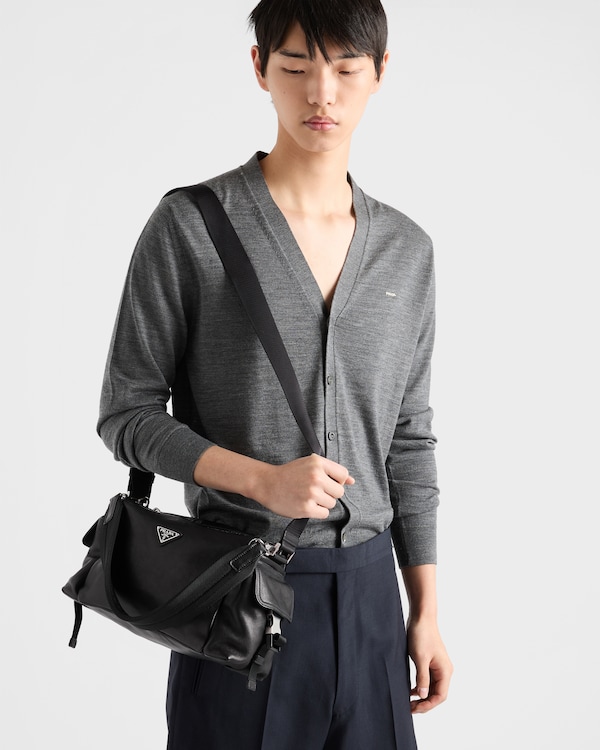 Prada Explore leather bag - Black Prada Explore leather bag - Black