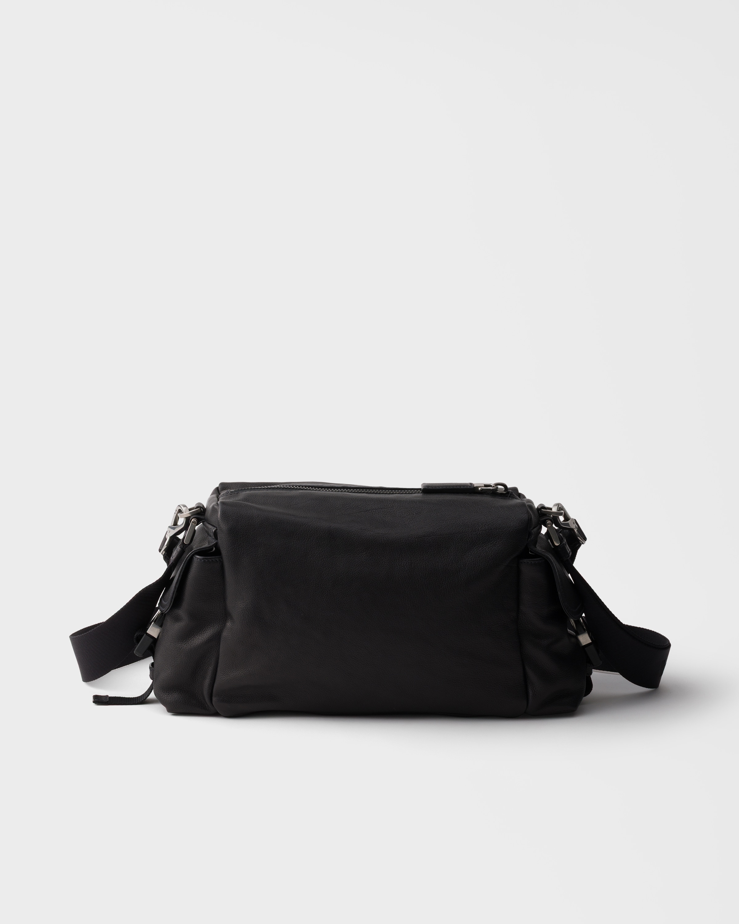 Black Prada Explore leather bag | PRADA - United States