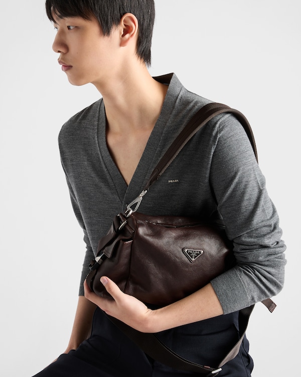 Prada Explore leather bag - Coffee Prada Explore leather bag - Coffee