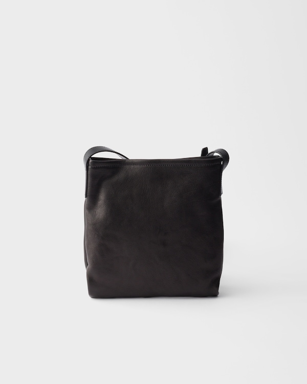 Prada Route leather shoulder bag - Black Prada Route leather shoulder bag - Black