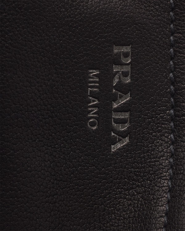 Prada Route leather shoulder bag - Black Prada Route leather shoulder bag - Black