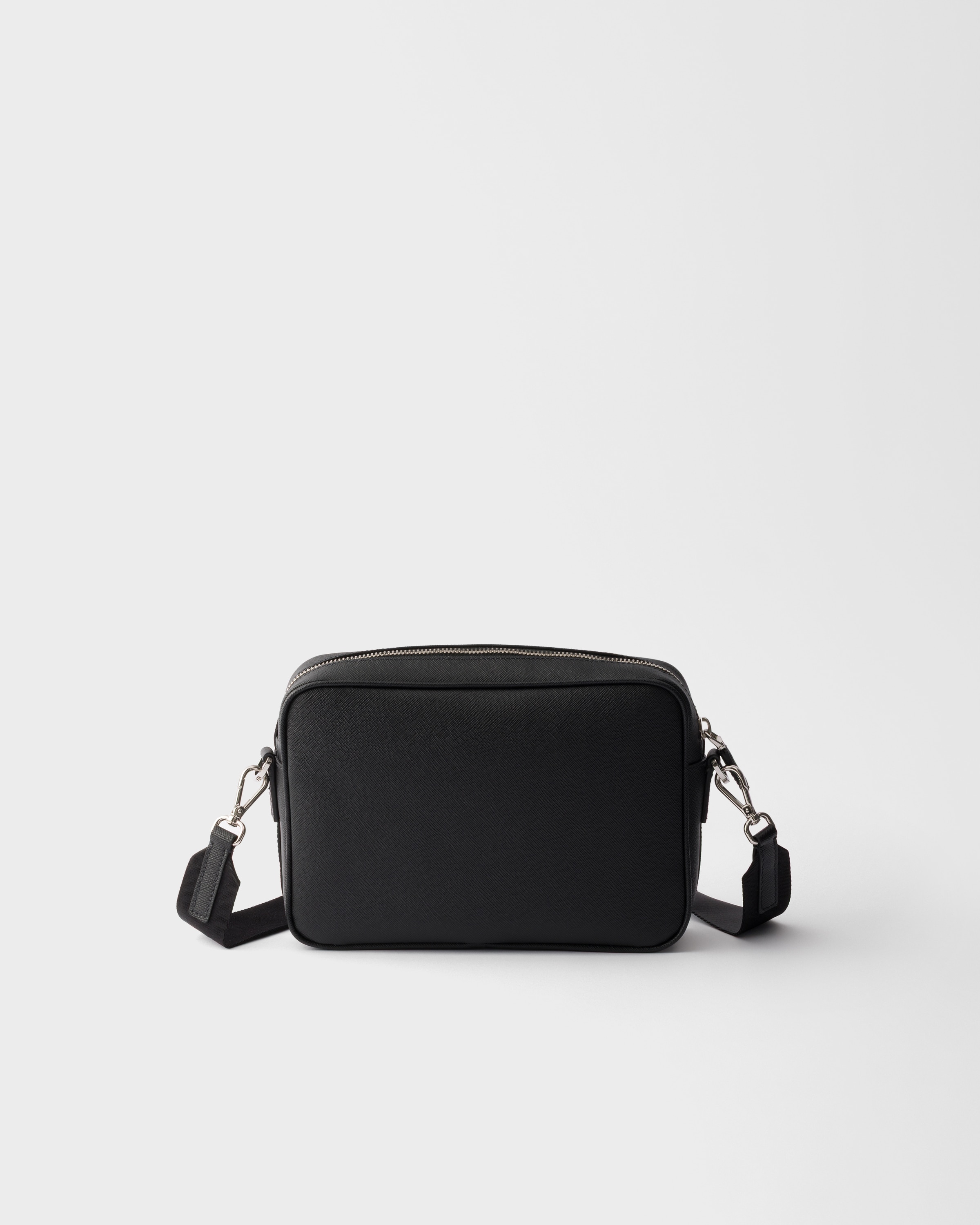 Black Saffiano leather shoulder bag | PRADA - Kuwait