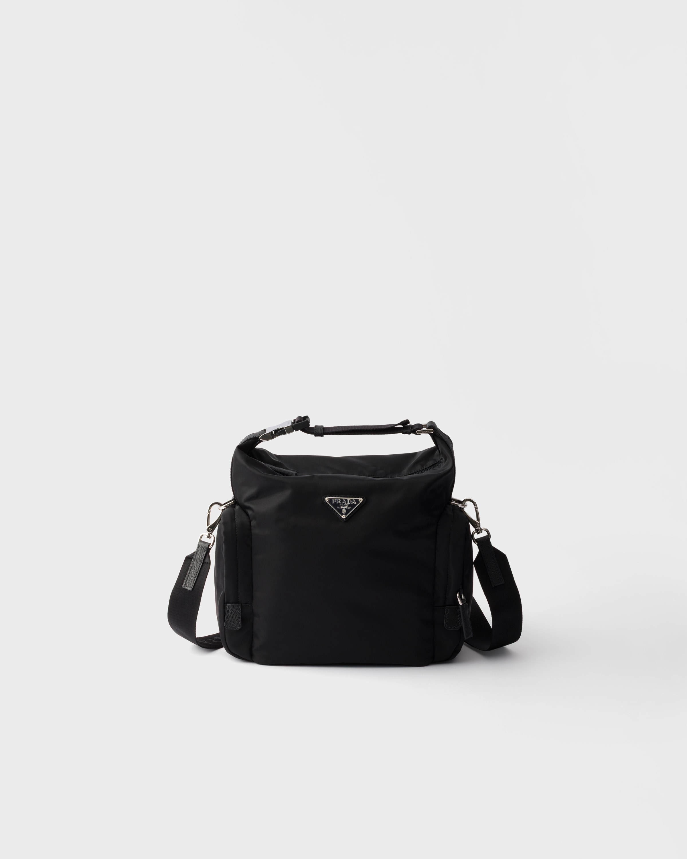 Prada Re-Nylon and Saffiano leather shoulder bag